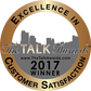 Excellence in talk badge