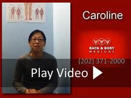 Relief From Neck Pain, Arm Pain and Hand Numbness - Caroline's Success Story
