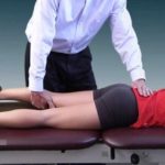 chiropractor working