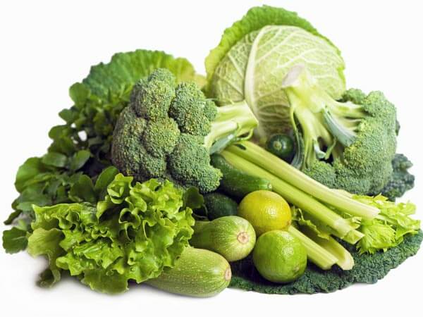 green vegetables