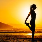 woman at the beach