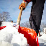 snow shoveling