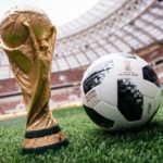 World cup and soccer ball